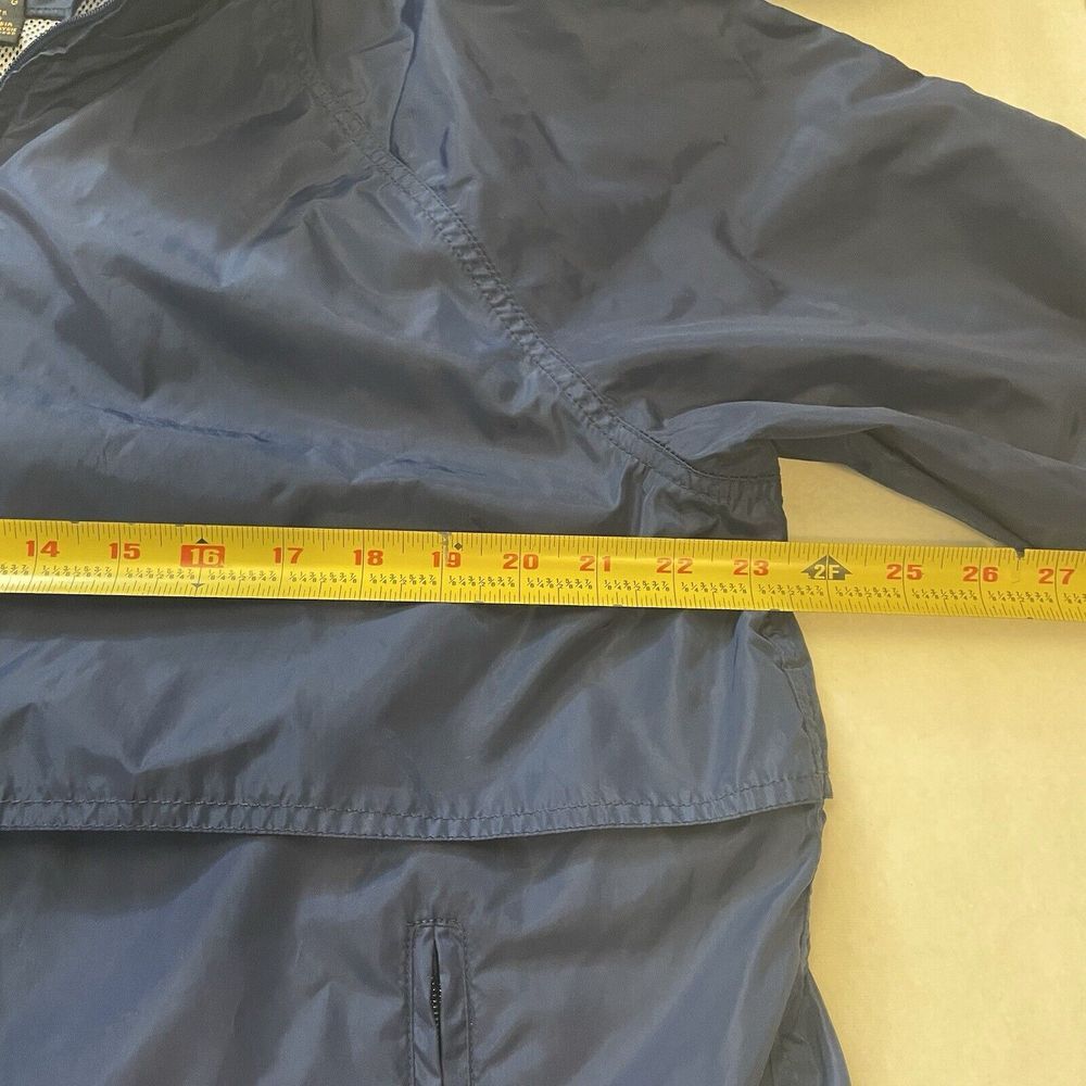 Vintage Eddie Bauer Windbreaker Packable Zip Up Jacket Hooded Men's Size L - Picture 14 of 15